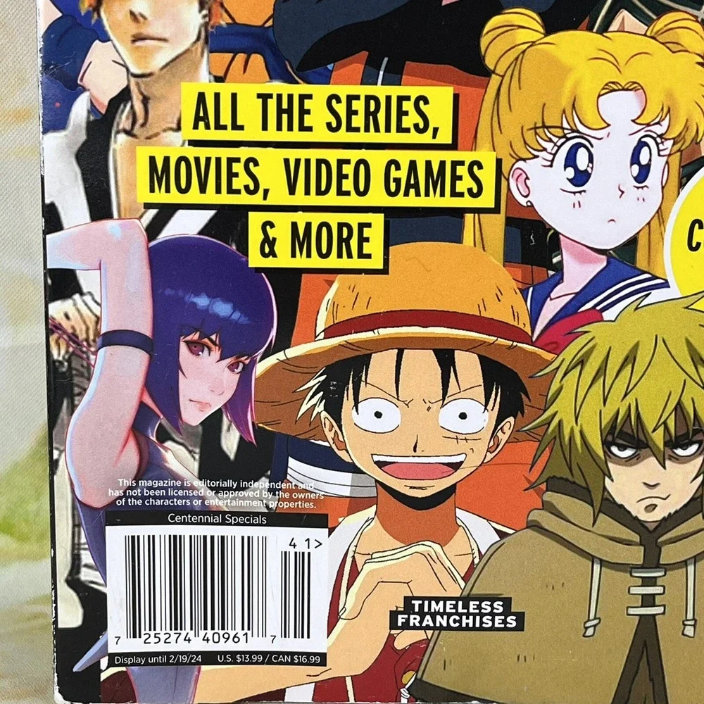 MANGA & ANIME Ultimate GUIDE Special Collector's Issue ALL SERIES Movies GAMES